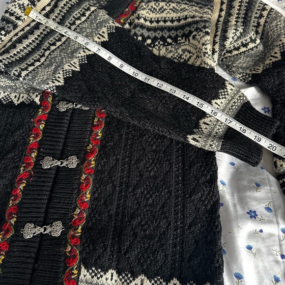 Nor Wear 100% Wool. Small Casual Women's Wool Cardigan Nordic Ice Wear Sweater - Picture 5 of 16